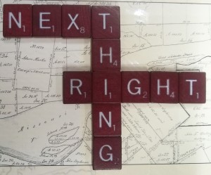 'next right thing'